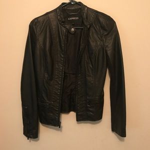 Express faux leather jacket