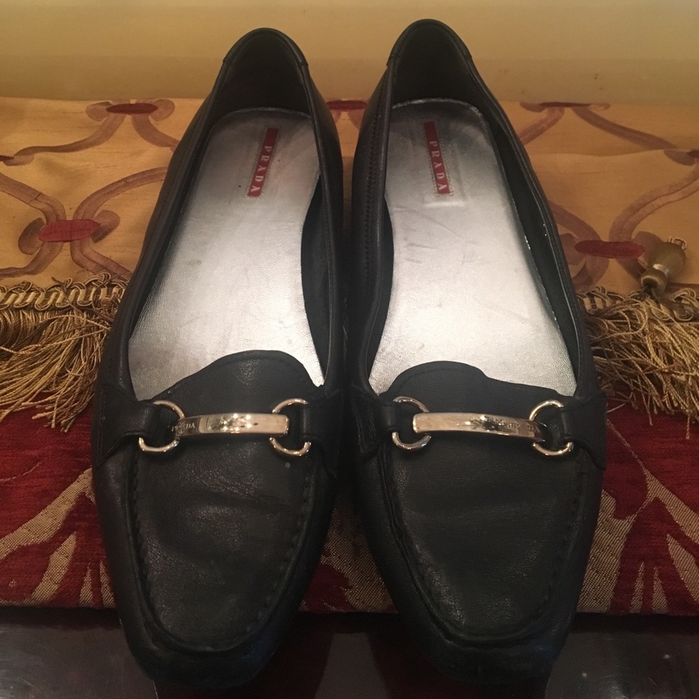 Prada Leather Flats