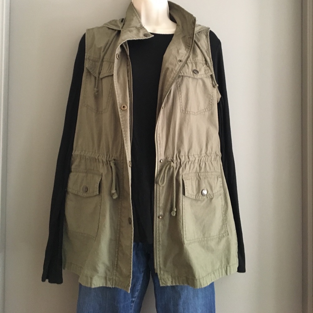 Army green vest