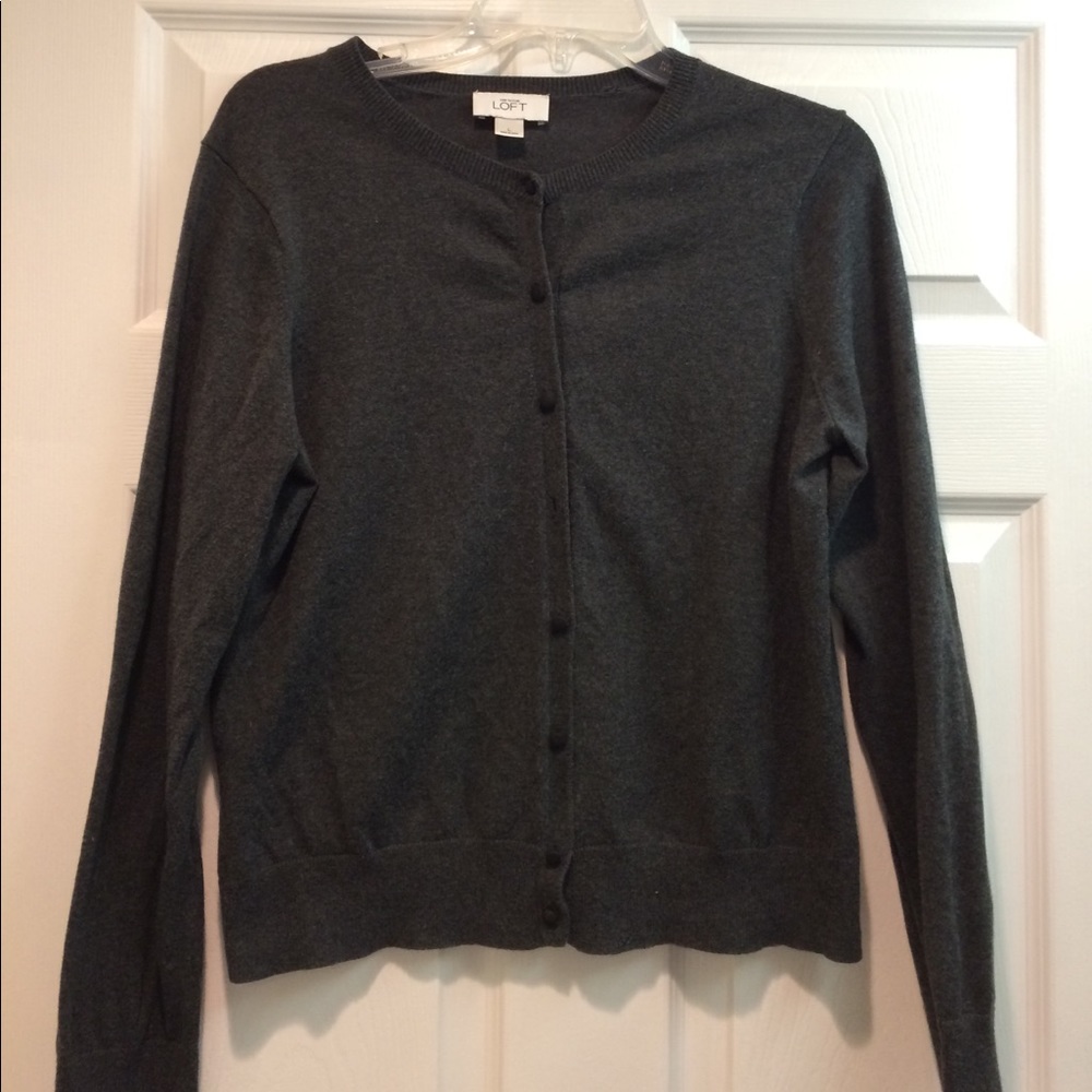 Grey Cardigan from the Loft