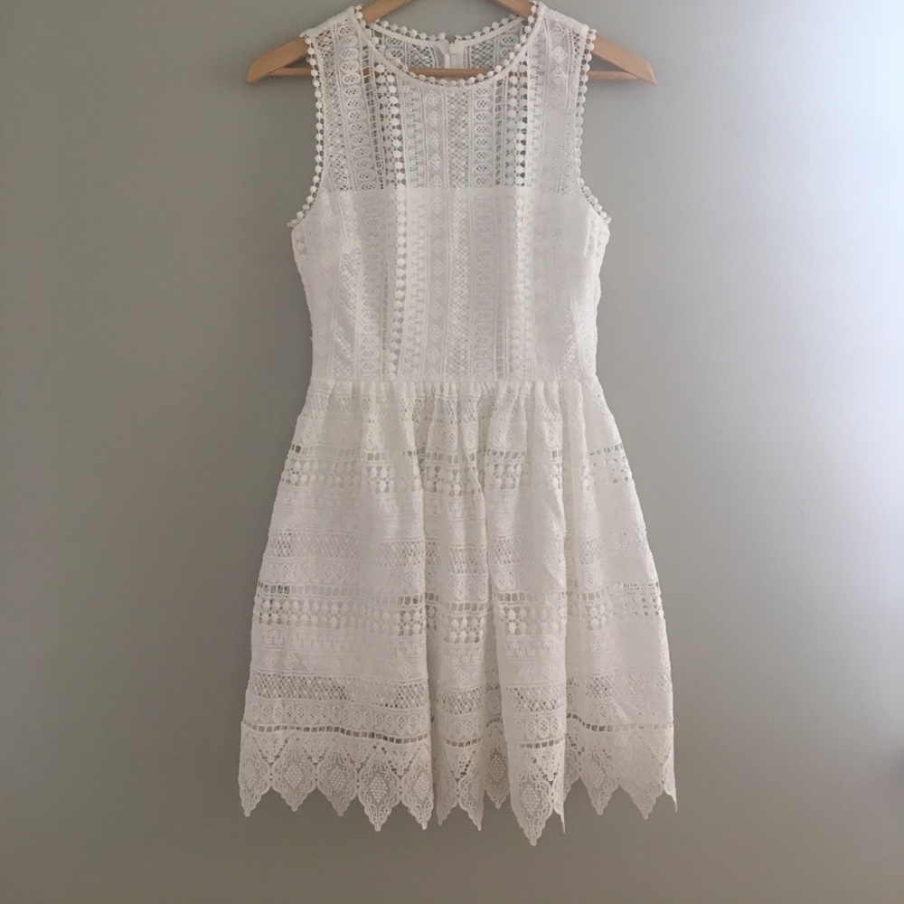BB Dakota Elissa Dress White