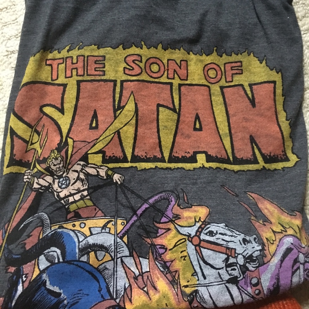 Son of Satan vintage comic book t-shirt