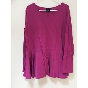 ASOS Curve Peplum Shirt