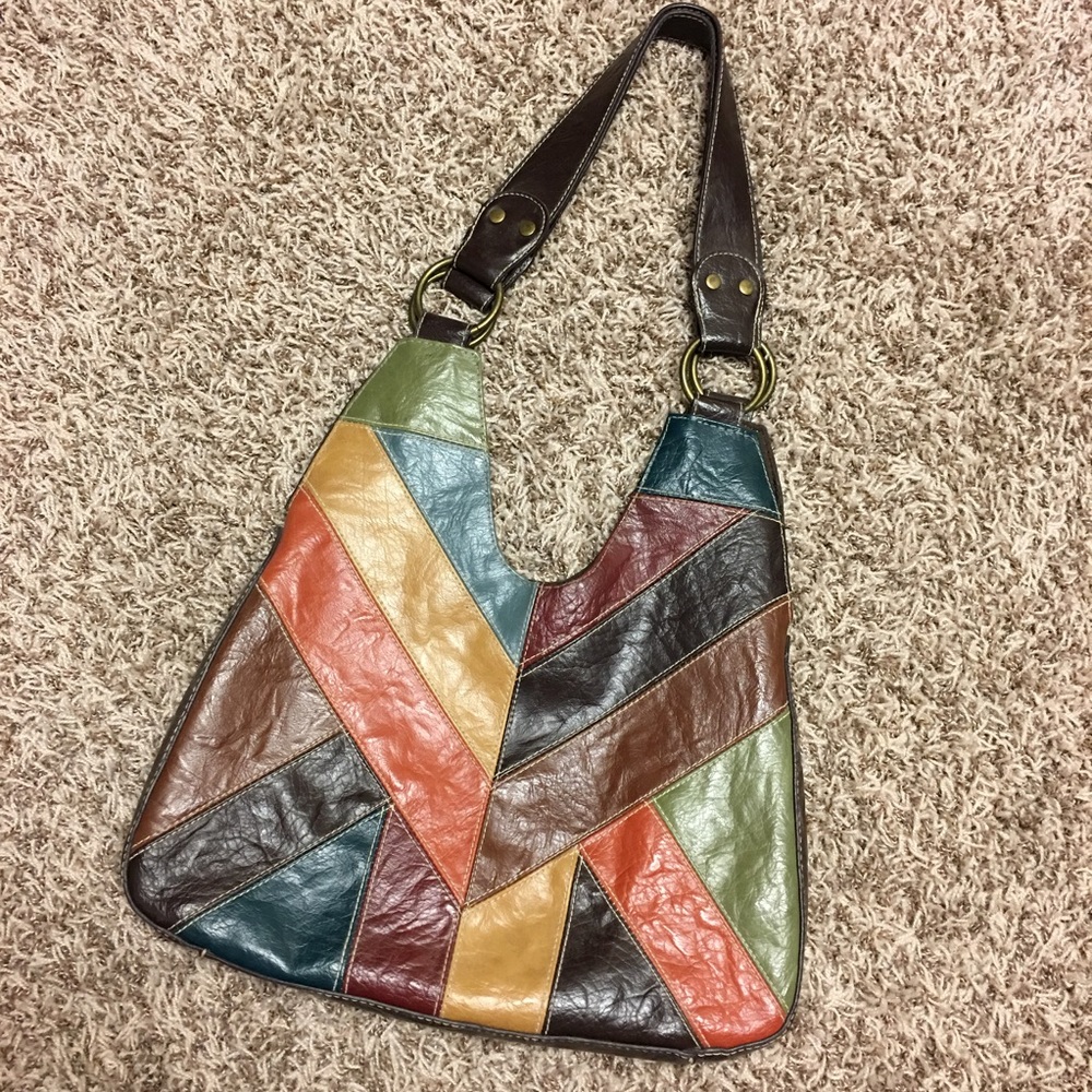 💥 Last Chance! 💥 Patchwork Hobo Handbag