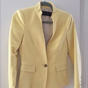 Yellow Zara Blazer