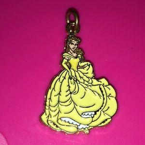 Disney's Belle Goldtone and enamel charm
