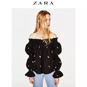 Zara Off the Shoulder Top