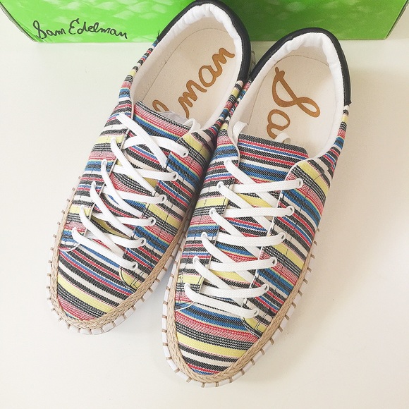 NIB Sam Edelman beautiful sneakers size 8 - Picture 3 of 8