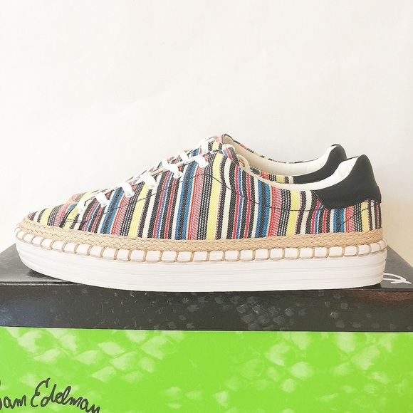 NIB Sam Edelman beautiful sneakers size 8 - Picture 4 of 8