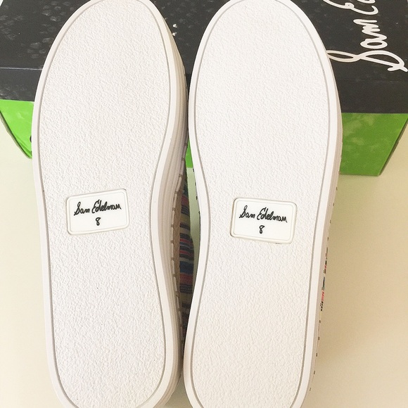 NIB Sam Edelman beautiful sneakers size 8 - Picture 6 of 8
