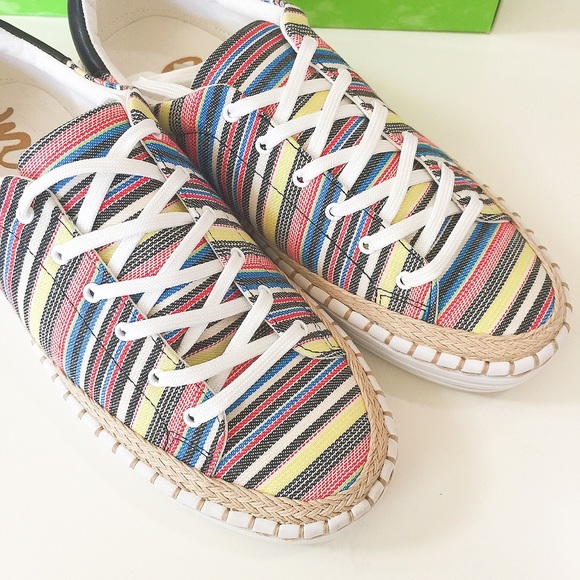 NIB Sam Edelman beautiful sneakers size 8 - Picture 8 of 8