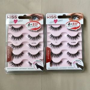 KISS LASHES 2 pack