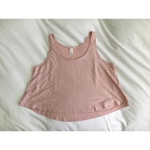 Blush H&M basic tank top