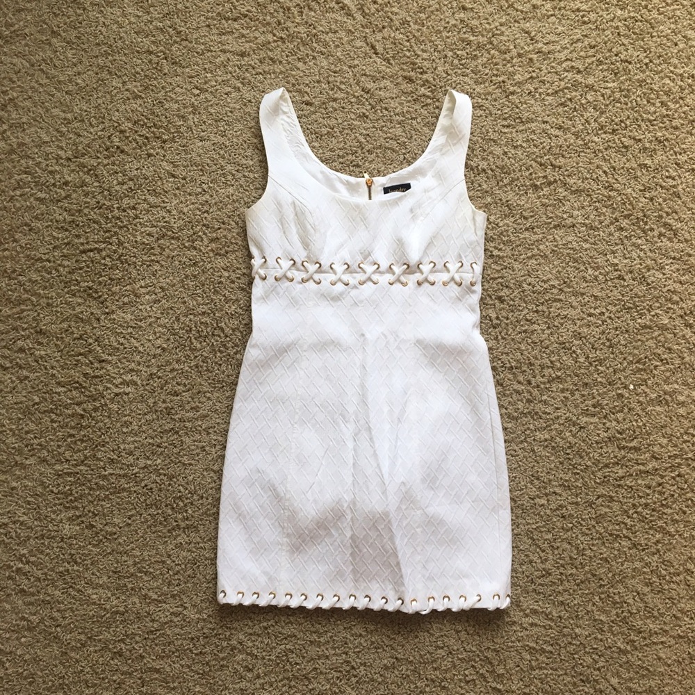 Laundry Dress - White Nautical Inspired