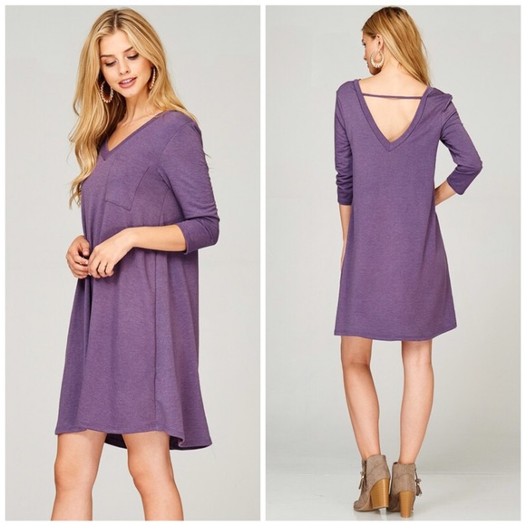 Ianna French Terry Dress - Picture 2 of 2