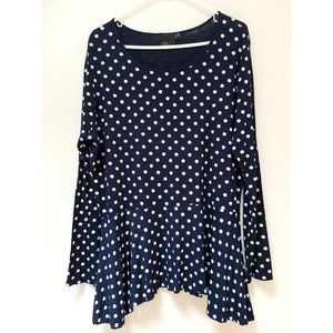 ASOS Curve peplum shirt