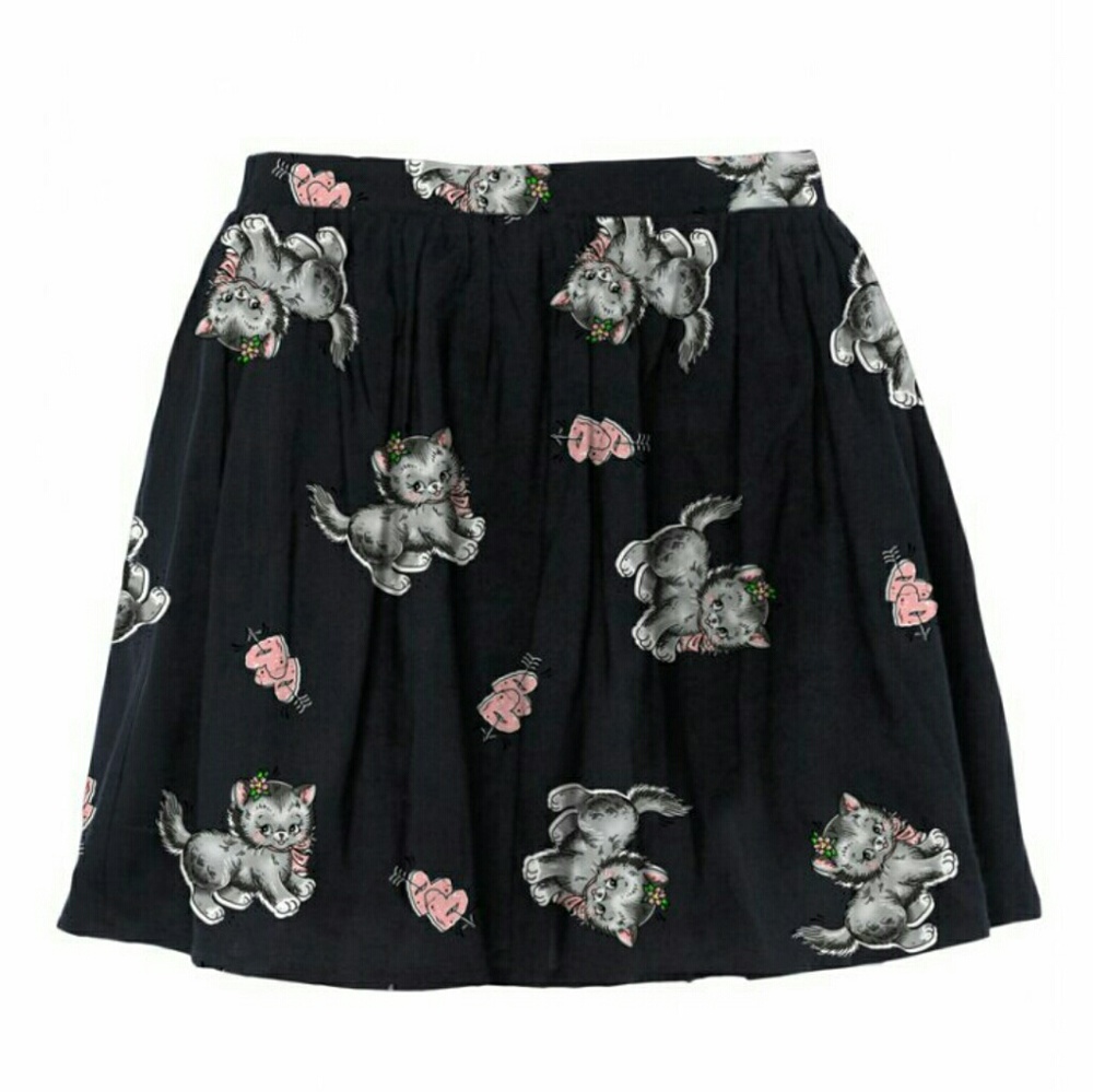 Iron fist cat skirt