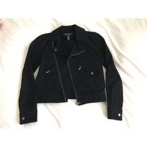 Ralph Lauren black denim jacket