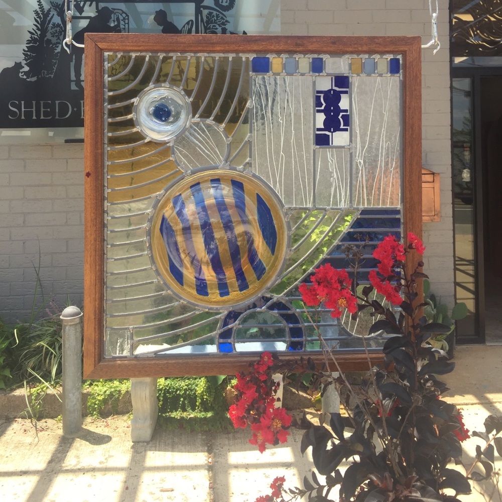 Stained glass window