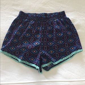 Charlotte Russe stylish flowy shorts