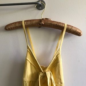 Yellow Hollister Tank Top