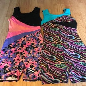 Two gymnast outfits great condition