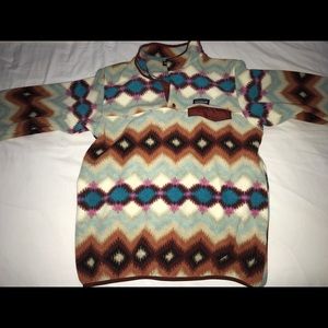 Patagonia Fleece- Aztec Design