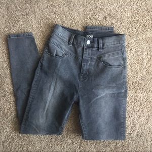 BDG black high-waisted skinny jeans