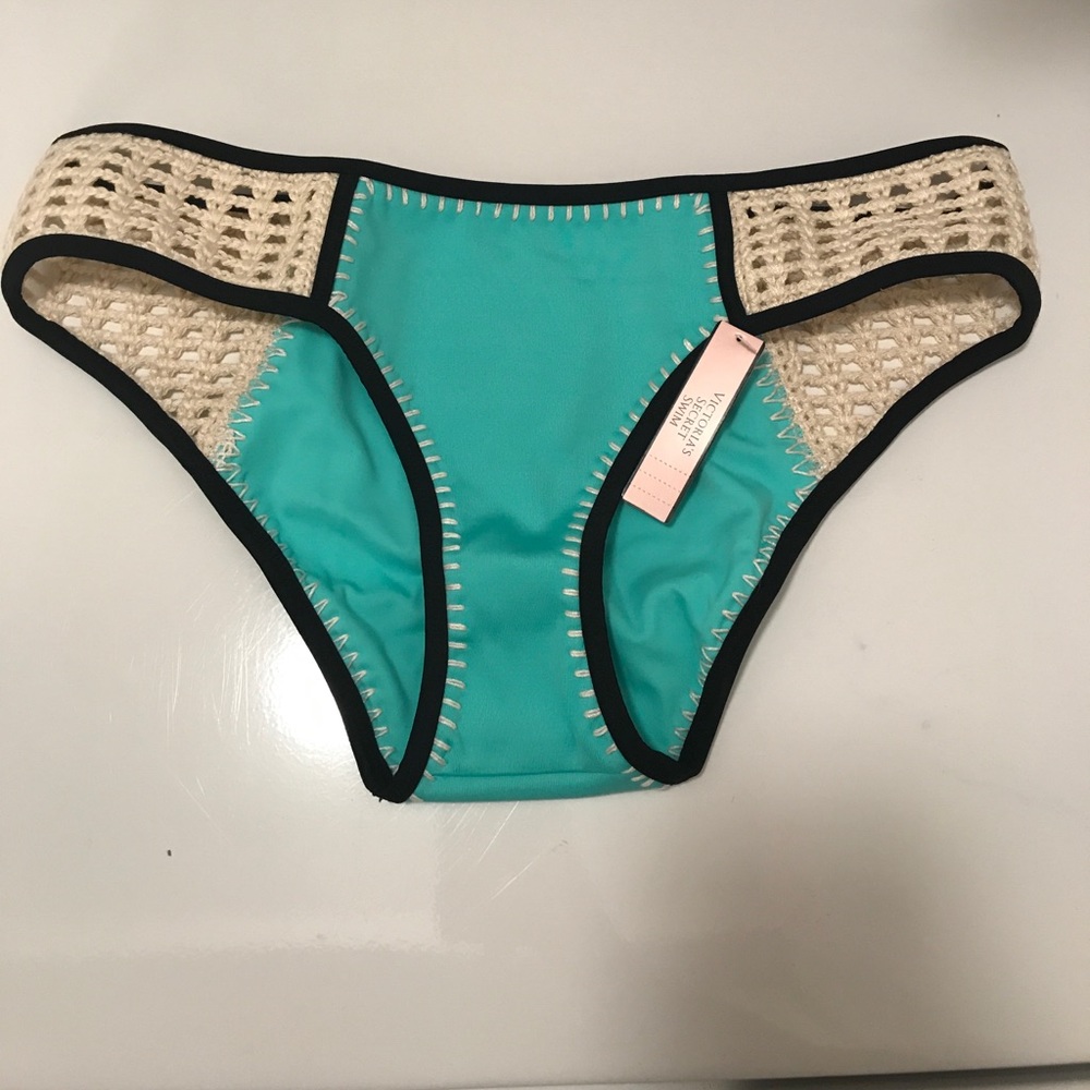 Victoria's Secret crochet hipster bikini bottom