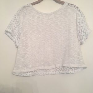White Crop Top