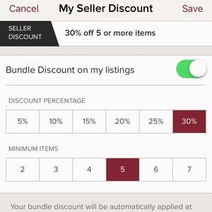 Bundle and Save. Buy 5 listings and get 30% off