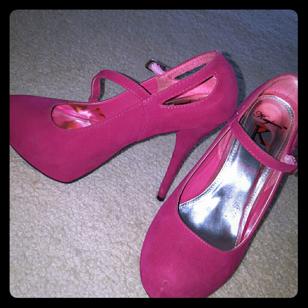 Sexy Pink Heels US Size 8