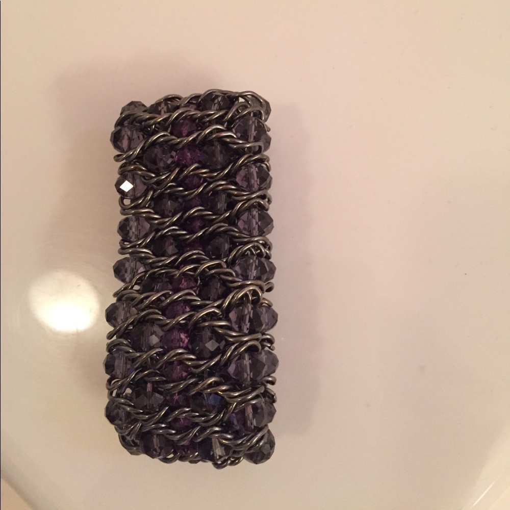 Stunning purple bracelet