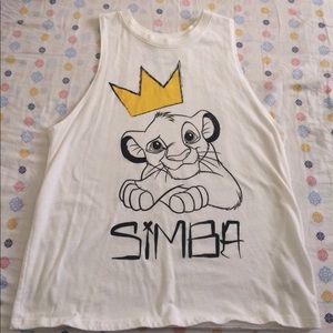 Simba Sleevless Tee
