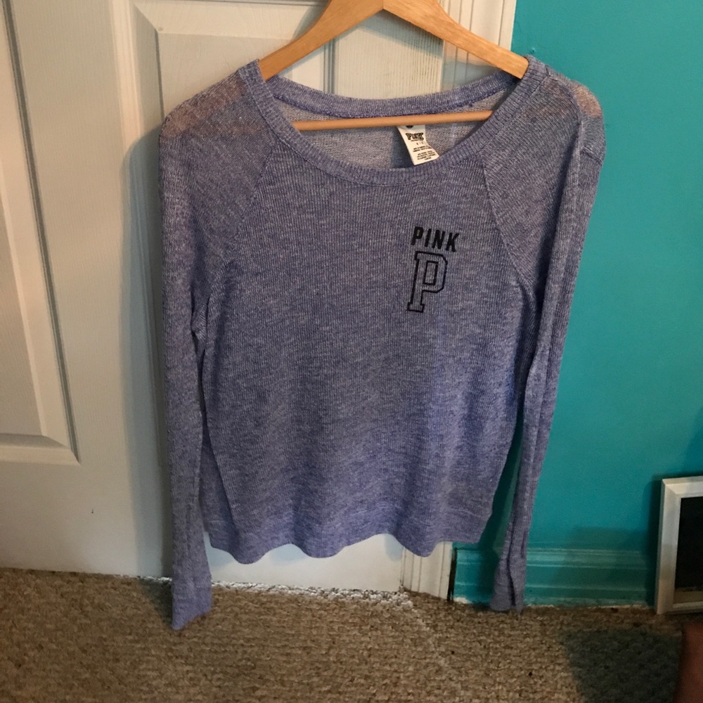 Victoria secret pink sweater in light purple