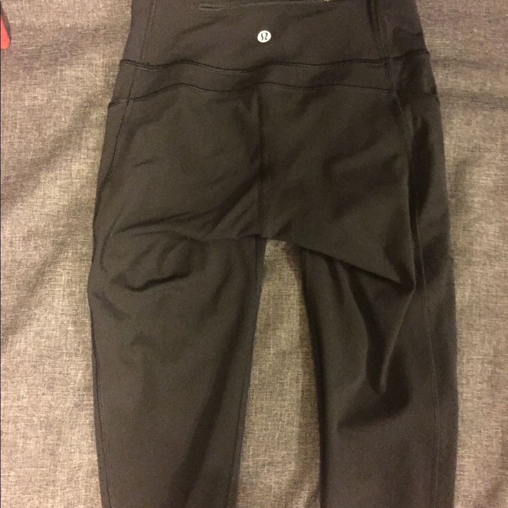 Lulu lemon 3/4 black athletic legging