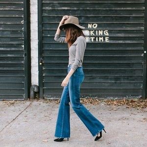 Madewell Flea Market Flare Jeans Kara Wash 27 NWT