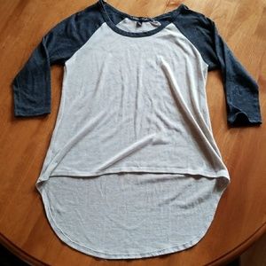 Black and Cream Womens Top