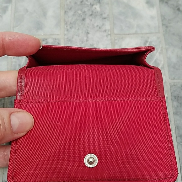 Leather Credit / business Card Holder embossed - Picture 4 of 4