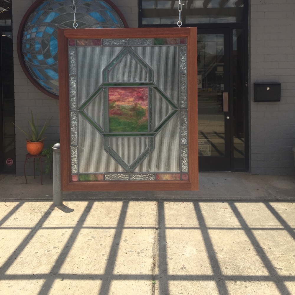 Stained glass window