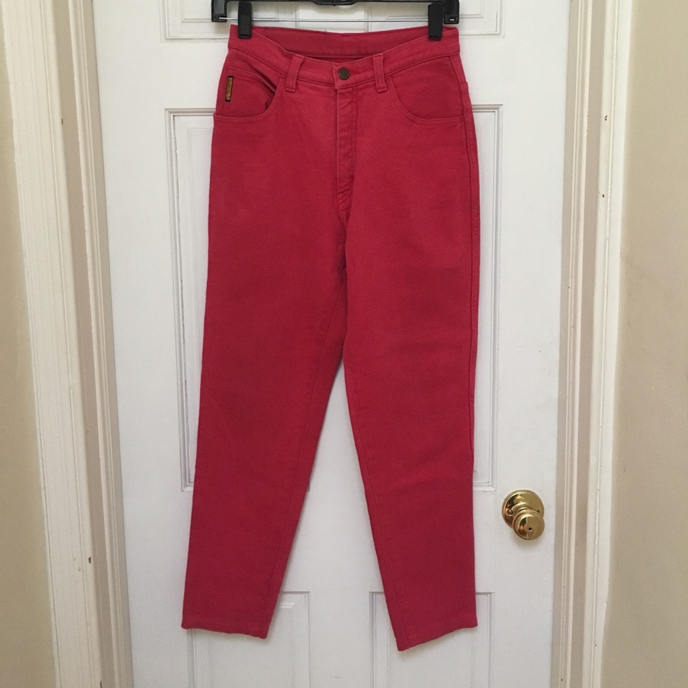 Vintage Armani Jeans. High waisted. Size 28.