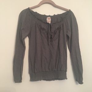 Stretchy off the shoulder top