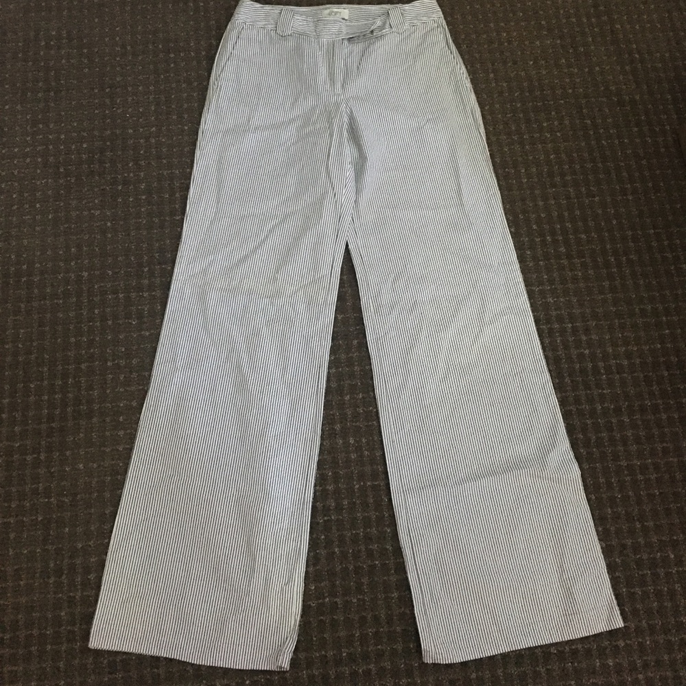 Ann Taylor Seersucker Pants Size 2