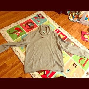Men's gray sweater NWT