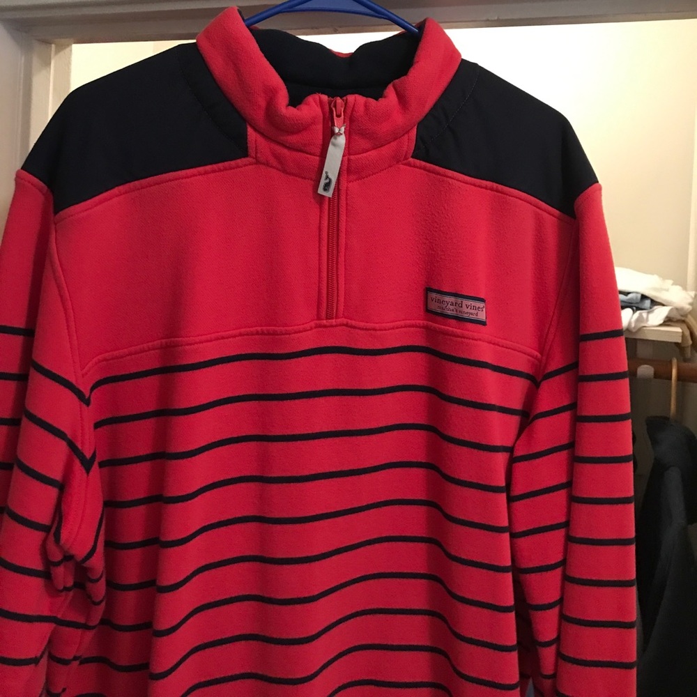 Vineyard Vines Pullover, Large, Quarter Zip