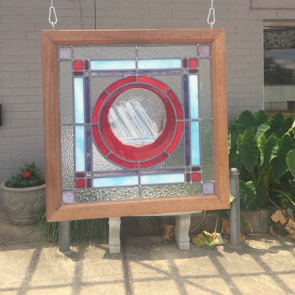 Stained glass window