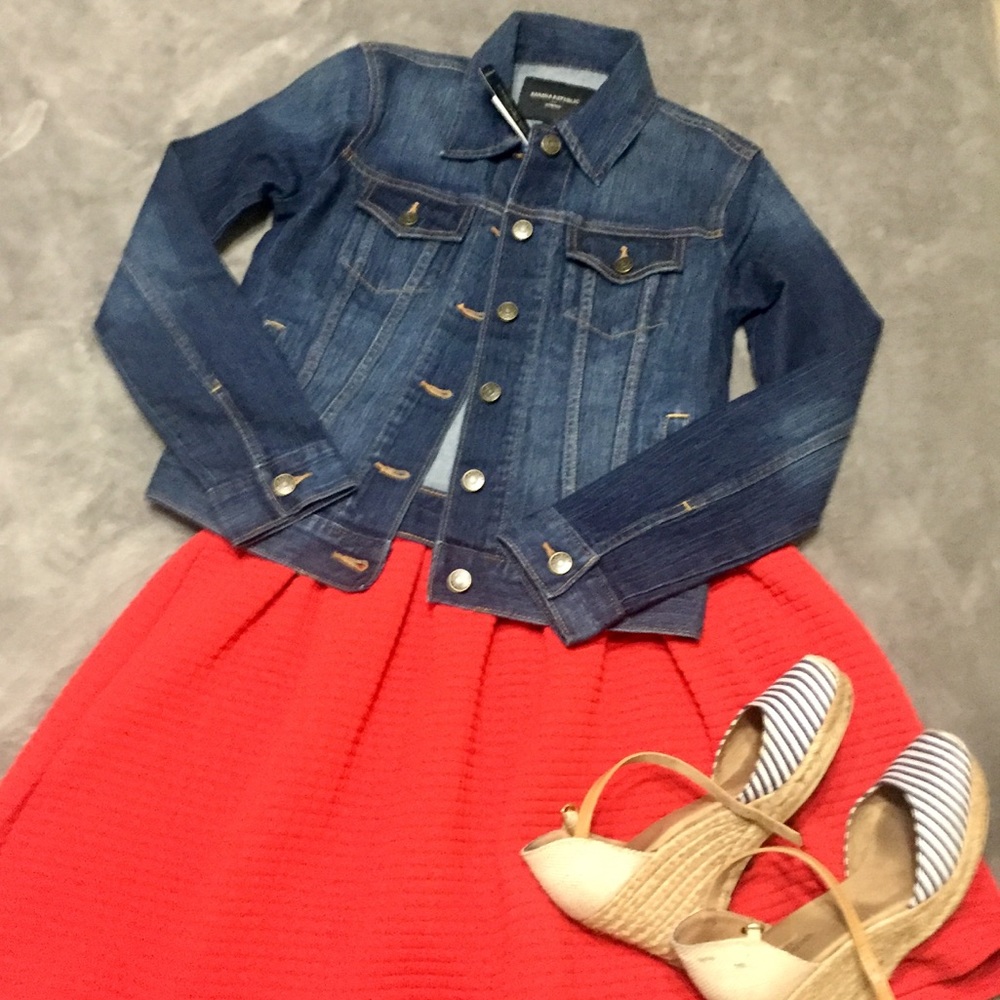 Banana Republic Stretch Denim Jacket