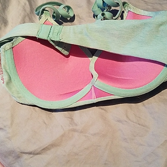 Victoria secret pink mint bra 32b - Picture 2 of 2