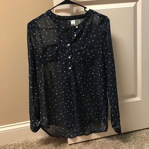 Stars Long Sleeved Blouse