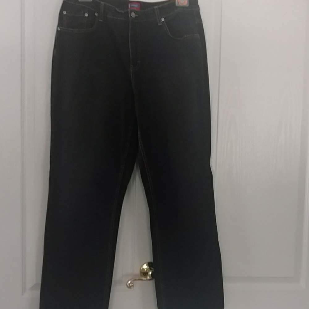Ladies blue jeans